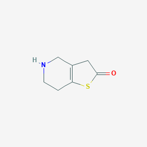 molecular formula C7H9NOS B178025 4,5,6,7-Tetrahydrothieno[3,2-c]pyridin-2(3h)-one CAS No. 178688-48-7