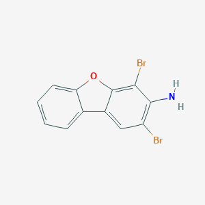 2,4-Dibromodibenzo[b,d]furan-3-amine
