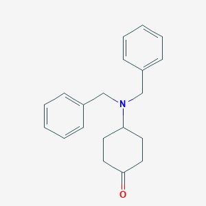 molecular formula C20H23NO B178039 4-(Dibenzylamino)cyclohexanone CAS No. 149506-79-6