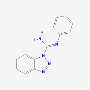 N-Phenyl-1H-benzo[d][1,2,3]triazole-1-carboximidamide