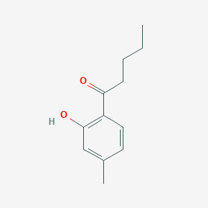 1-(2-Hydroxy-4-methylphenyl)pentan-1-one