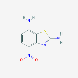 2,7-Diamino-4-nitrobenzothiazole