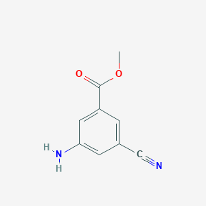 Methyl 3-amino-5-cyanobenzoate