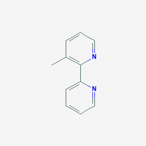 molecular formula C11H10N2 B178094 3-Methyl-2-pyridin-2-ylpyridine CAS No. 10273-88-8