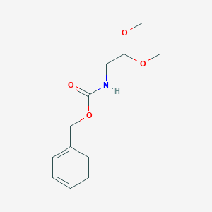 molecular formula C12H17NO4 B178112 Benzyl (2,2-dimethoxyethyl)carbamate CAS No. 114790-39-5