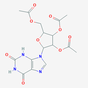 [3,4-diacetyloxy-5-(2,6-dioxo-3H-purin-9-yl)oxolan-2-yl]methyl acetate