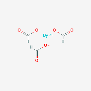 molecular formula C3H3DyO6 B178162 Dysprosium triformate CAS No. 16920-26-6