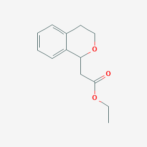 Ethyl 2-(isochroman-1-yl)acetate