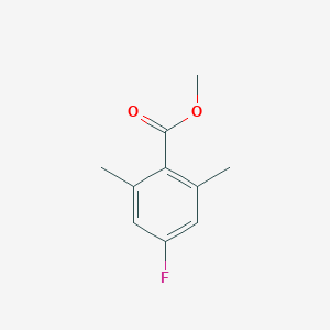 molecular formula C10H11FO2 B178173 Methyl 4-fluoro-2,6-dimethylbenzoate CAS No. 14659-60-0