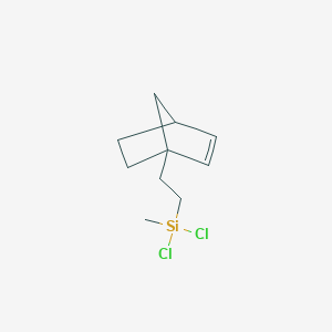 [2-(Bicyclo[2.2.1]hept-2-en-1-yl)ethyl](dichloro)methylsilane