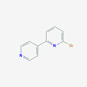 molecular formula C10H7BrN2 B178224 6-Bromo-2,4'-bipyridine CAS No. 106047-29-4