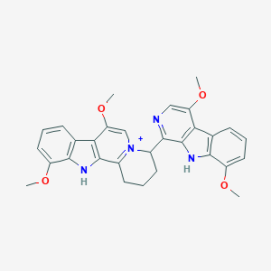 molecular formula C30H29N4O4+ B178226 Picrasidine S CAS No. 112503-87-4