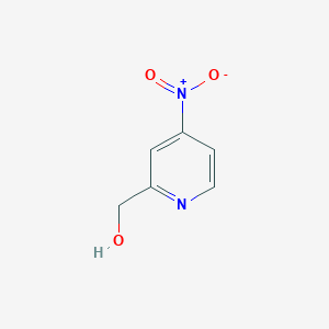 molecular formula C6H6N2O3 B178231 (4-Nitropyridin-2-yl)methanol CAS No. 98197-88-7