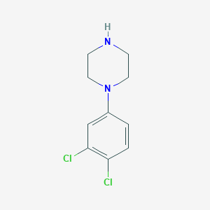 molecular formula C10H12Cl2N2 B178234 1-(3,4-Dichlorophenyl)piperazine CAS No. 57260-67-0