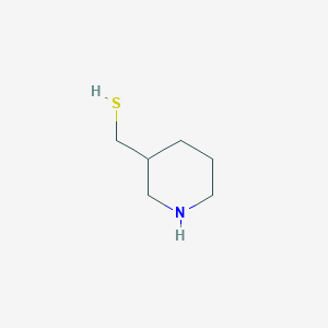 molecular formula C6H13NS B178240 Piperidin-3-ylmethanethiol CAS No. 100555-75-7