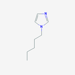 molecular formula C8H14N2 B178258 1-Pentyl-1H-imidazole CAS No. 19768-54-8