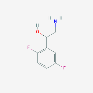 molecular formula C8H9F2NO B178262 2-Amino-1-(2,5-difluorophenyl)ethanol CAS No. 133562-31-9