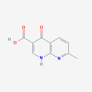 4-Hydroxy-7-methyl-1,8-naphthyridine-3-carboxylic acid