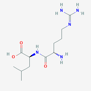 molecular formula C12H25N5O3 B178269 Arg-Leu CAS No. 1188-24-5
