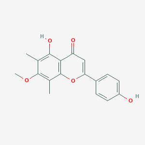molecular formula C18H16O5 B017827 Sideroxylin CAS No. 3122-87-0