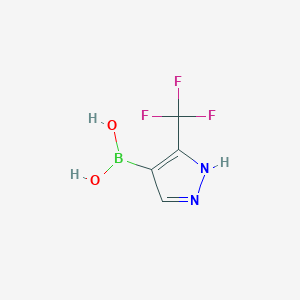 5-Trifluoromethyl-1h-pyrazol-4-ylboronic acid