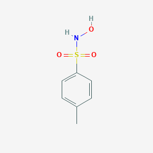 molecular formula C7H9NO3S B178281 N-Hydroxy-4-methylbenzenesulfonamide CAS No. 1593-60-8
