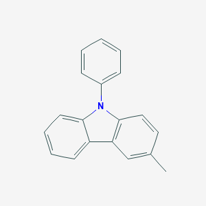 molecular formula C19H15N B178294 3-Methyl-9-phenyl-9h-carbazole CAS No. 1202362-88-6