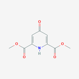 molecular formula C9H9NO5 B178299 二甲基4-氧代-1,4-二氢吡啶-2,6-二羧酸酯 CAS No. 19872-91-4