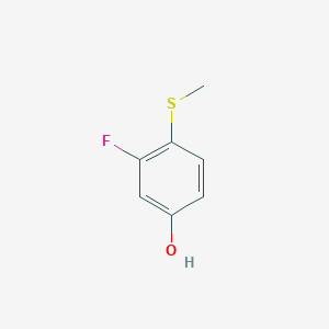 3-Fluoro-4-(methylthio)phenol