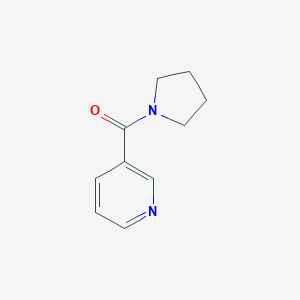 molecular formula C10H12N2O B178316 Pyridin-3-yl(pyrrolidin-1-yl)methanone CAS No. 77727-88-9