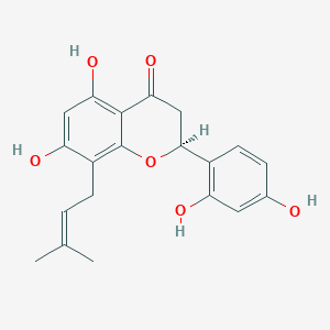 molecular formula C20H20O6 B178329 Leachianone G CAS No. 152464-78-3