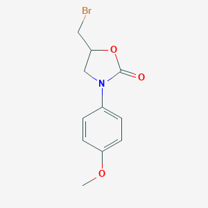 5-(Bromomethyl)-3-(4-methoxyphenyl)-1,3-oxazolidin-2-one