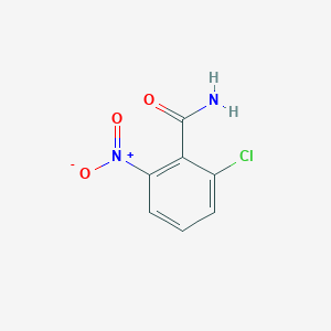 molecular formula C7H5ClN2O3 B017836 2-Chloro-6-nitrobenzamide CAS No. 107485-64-3