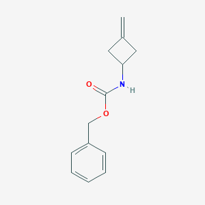 molecular formula C13H15NO2 B178367 Benzyl (3-methylenecyclobutyl)carbamate CAS No. 130368-98-8