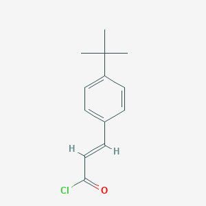 molecular formula C13H15ClO B178376 (2E)-3-(4-叔丁基苯基)丙烯酰氯 CAS No. 176690-89-4