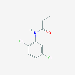 molecular formula C9H9Cl2NO B178422 N-(2,5-dichlorophenyl)propanamide CAS No. 26320-48-9