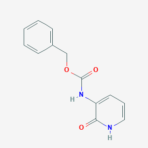 molecular formula C13H12N2O3 B178438 Benzyl (2-oxo-1,2-dihydropyridin-3-yl)carbamate CAS No. 147269-67-8