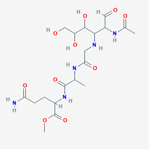 molecular formula C19H33N5O10 B017845 Adggagm CAS No. 107910-44-1