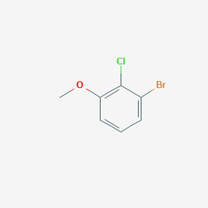 molecular formula C7H6BrClO B178452 1-Bromo-2-chloro-3-methoxybenzene CAS No. 174913-11-2