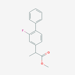 molecular formula C16H15FO2 B017846 Flurbiprofen methyl ester CAS No. 66202-86-6