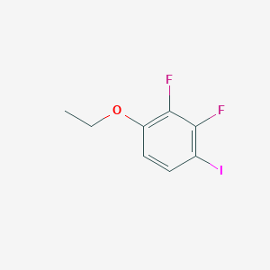 molecular formula C8H7F2IO B178461 1-Ethoxy-2,3-difluoro-4-iodobenzene CAS No. 144292-42-2