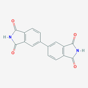 molecular formula C16H8N2O4 B178470 5-(1,3-Dioxoisoindol-5-yl)isoindole-1,3-dione CAS No. 14074-63-6