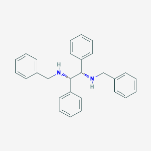 molecular formula C28H28N2 B178472 (1S,2S)-N1,N2-Dibenzyl-1,2-diphenylethane-1,2-diamine CAS No. 157242-43-8