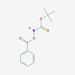molecular formula C12H15NO4 B178475 Tert-butyl benzoyloxycarbamate CAS No. 105340-85-0