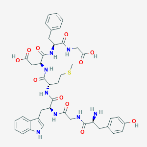 Tyrosyl-glycyl-tryptophyl-methionyl-aspartyl-phenylalanyl-glycine