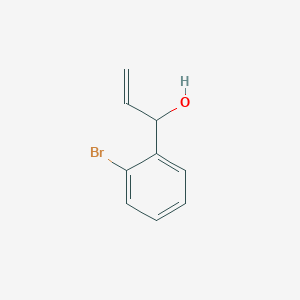 molecular formula C9H9BrO B178480 1-(2-溴苯基)丙-2-烯-1-醇 CAS No. 114837-50-2