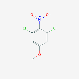 molecular formula C7H5Cl2NO3 B178485 1,3-二氯-5-甲氧基-2-硝基苯 CAS No. 100948-83-2