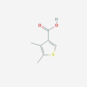 molecular formula C7H8O2S B178491 4,5-二甲基噻吩-3-羧酸 CAS No. 19156-52-6