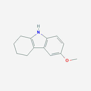 molecular formula C13H15NO B178529 6-Methoxy-1,2,3,4-tetrahydrocarbazole CAS No. 13070-45-6