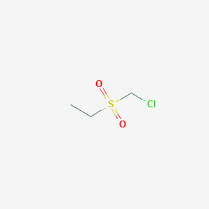molecular formula C3H7ClO2S B178534 (Chloromethyl)sulfonylethane CAS No. 1728-94-5